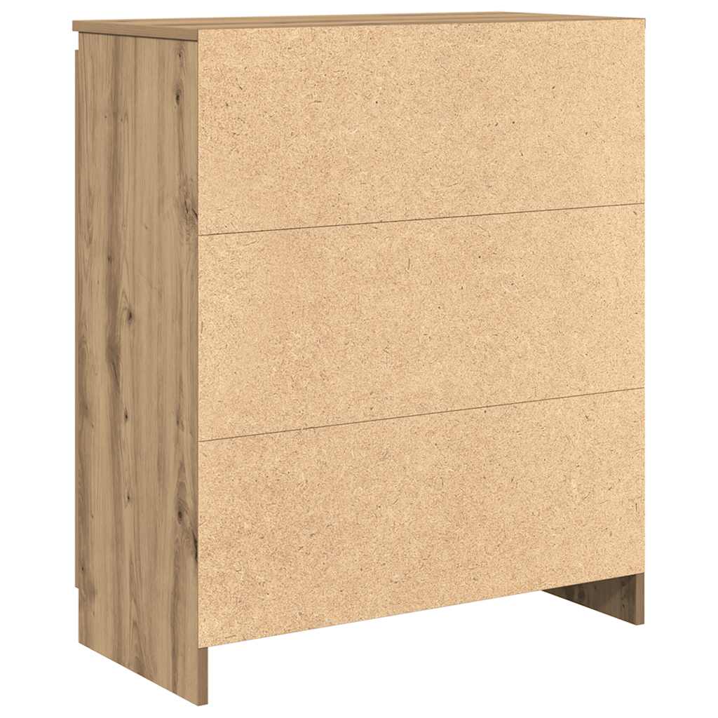 Sideboard mit Schubladen Artisan-Eiche 71x35x84cm Holzwerkstoff