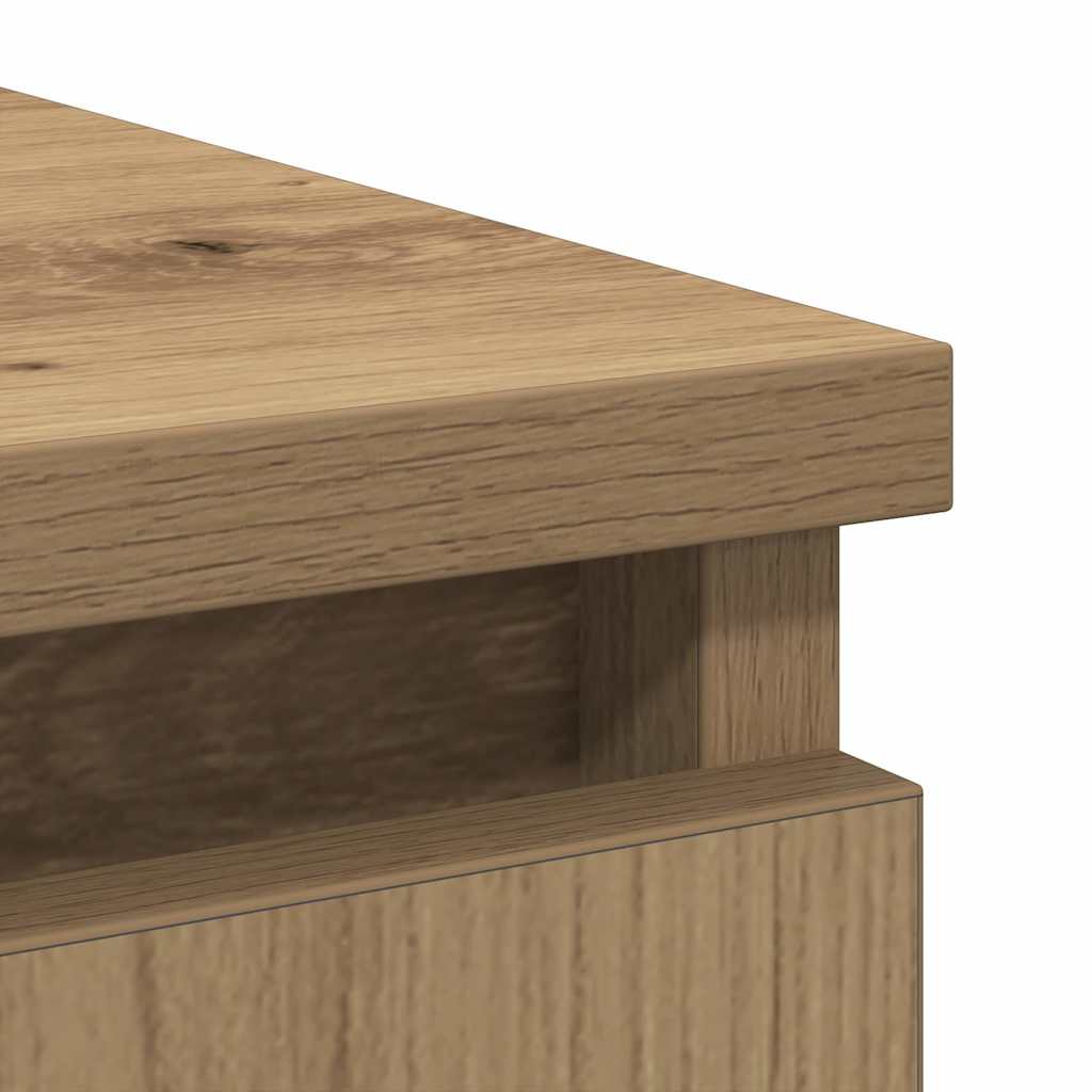 Sideboard mit Schubladen Artisan-Eiche 71x35x84cm Holzwerkstoff