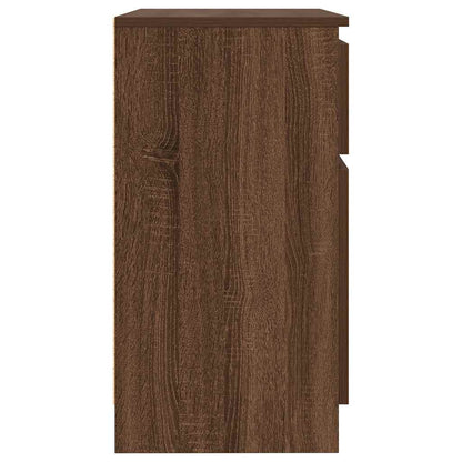 Sideboard mit Schublade Braun Eichen-Optik 71x35x65 cm