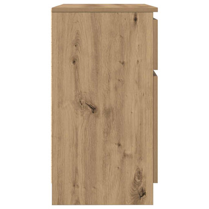 Sideboard mit Schublade Artisan-Eiche 71x35x65 cm Holzwerkstoff