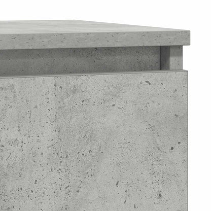 Sideboard Betongrau 29,5x34x76 cm Holzwerkstoff
