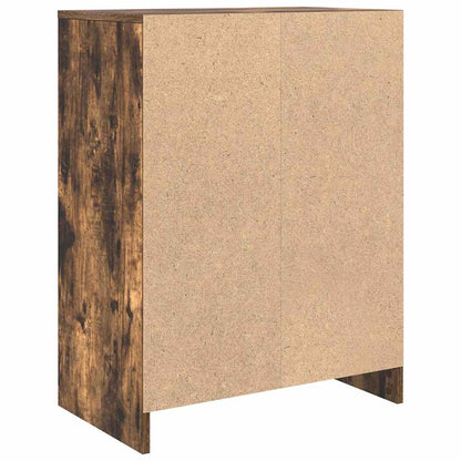Sideboard Räuchereiche 57x34x76 cm Holzwerkstoff