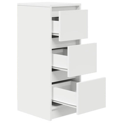 Sideboard Weiß 29,5x34x76 cm Holzwerkstoff