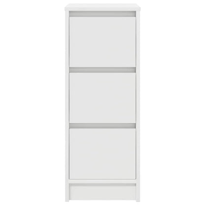 Sideboard Weiß 29,5x34x76 cm Holzwerkstoff