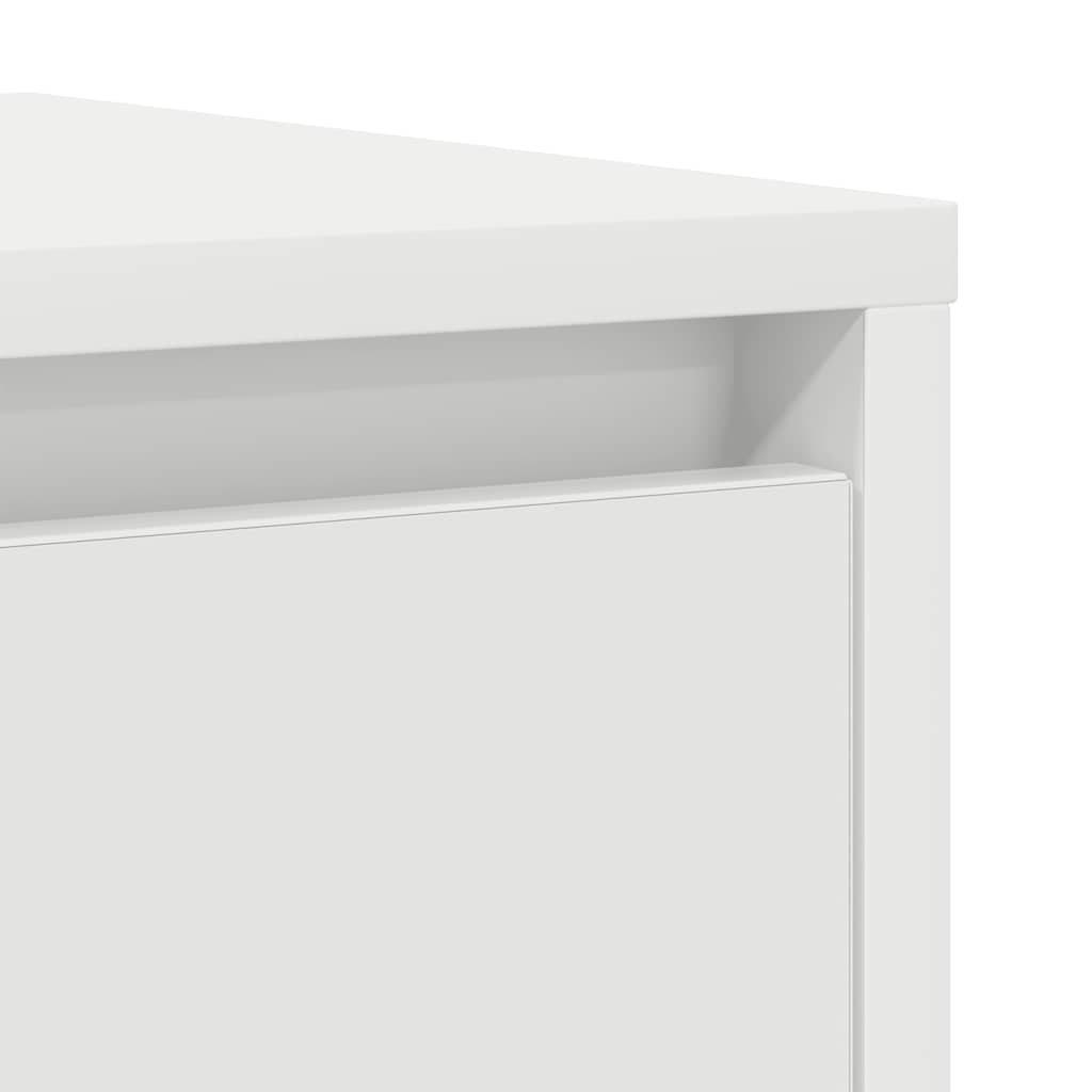 Sideboard Weiß 29,5x34x76 cm Holzwerkstoff