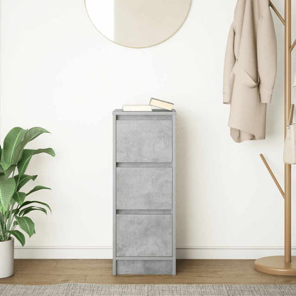 Sideboard Betongrau 29,5x34x76 cm Holzwerkstoff