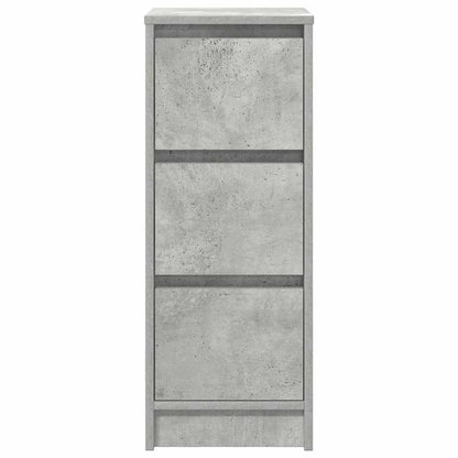 Sideboard Betongrau 29,5x34x76 cm Holzwerkstoff