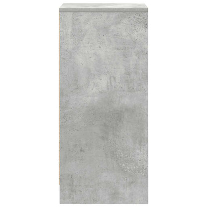 Sideboard Betongrau 29,5x34x76 cm Holzwerkstoff