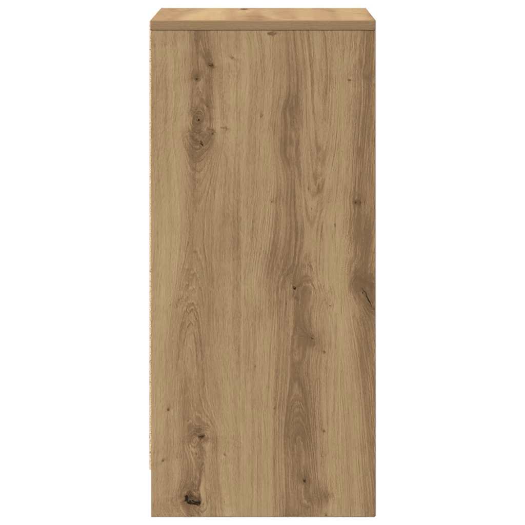Sideboard Artisan-Eiche 29,5x34x76 cm Holzwerkstoff