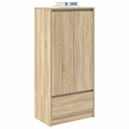 Schrank mit Schublade Sonoma-Eiche 55,5x34x119,5 cm
