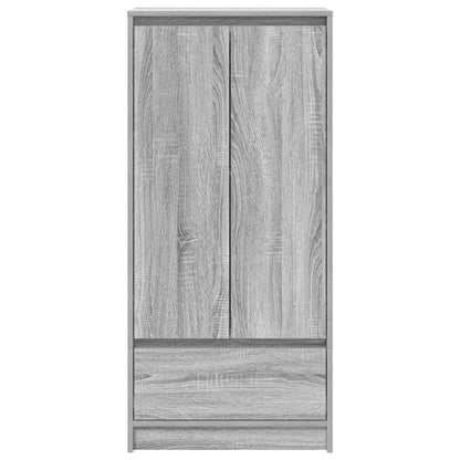 Schrank mit Schublade Grau Sonoma 55,5x34x119,5cm Holzwerkstoff