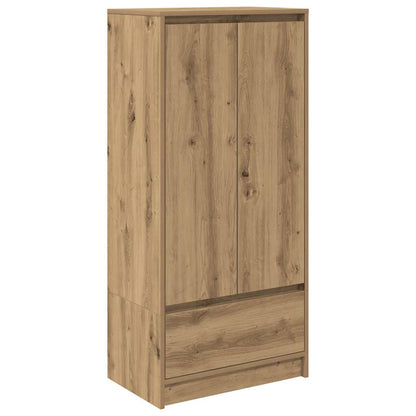 Schrank mit Schublade Artisan-Eiche 55,5x34x119,5 cm