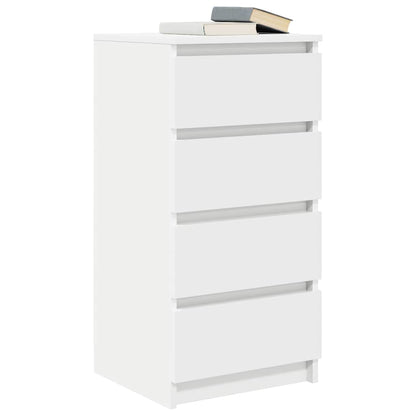 Sideboard Weiß 37,5x35x76 cm Holzwerkstoff