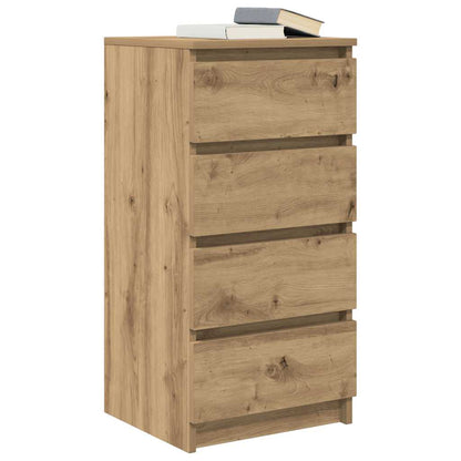 Sideboard Artisan-Eiche 37,5x35x76 cm Holzwerkstoff