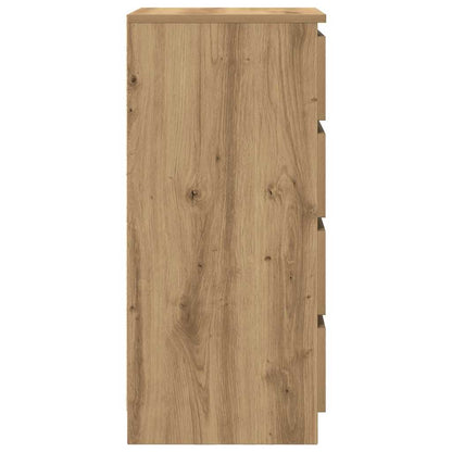 Sideboard Artisan-Eiche 37,5x35x76 cm Holzwerkstoff