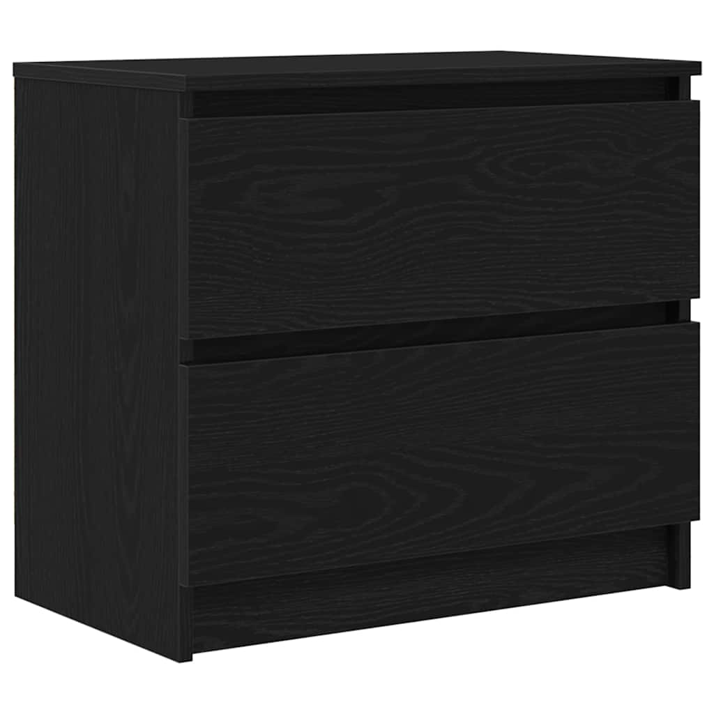 TV-Schrank Schwarz 60x35x54 cm Holzwerkstoff