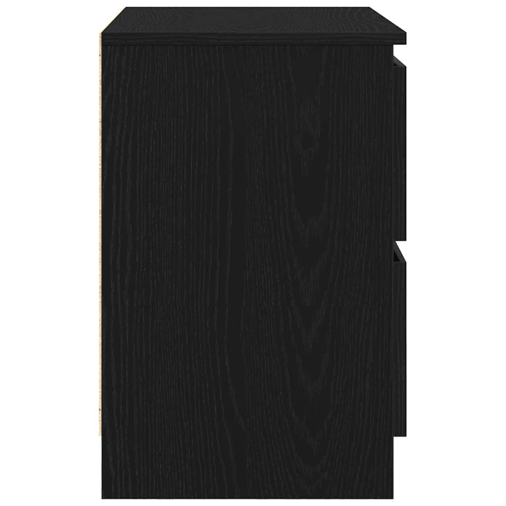 TV-Schrank Schwarz 60x35x54 cm Holzwerkstoff