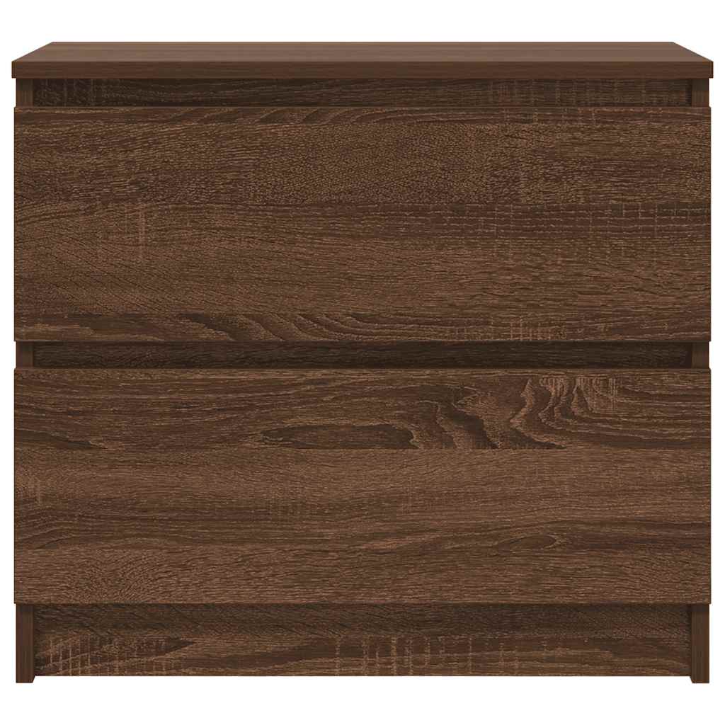 TV-Schrank Braun Eichen-Optik 60x35x54 cm Holzwerkstoff