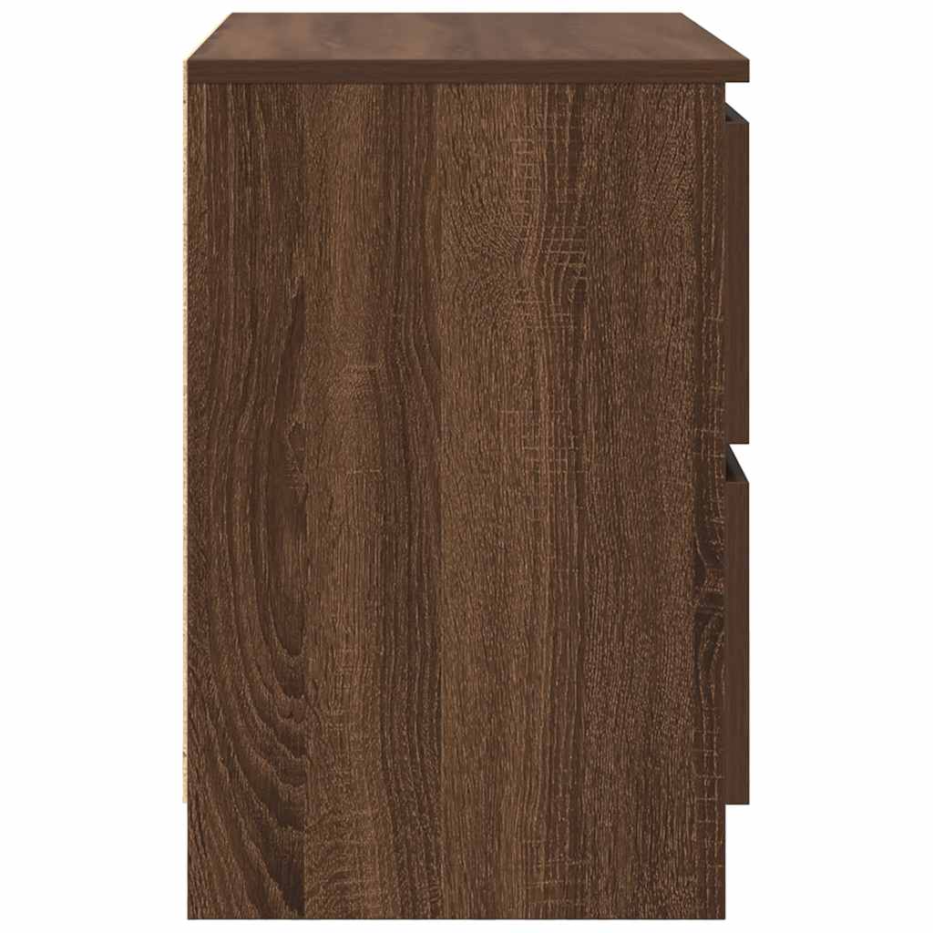 TV-Schrank Braun Eichen-Optik 60x35x54 cm Holzwerkstoff