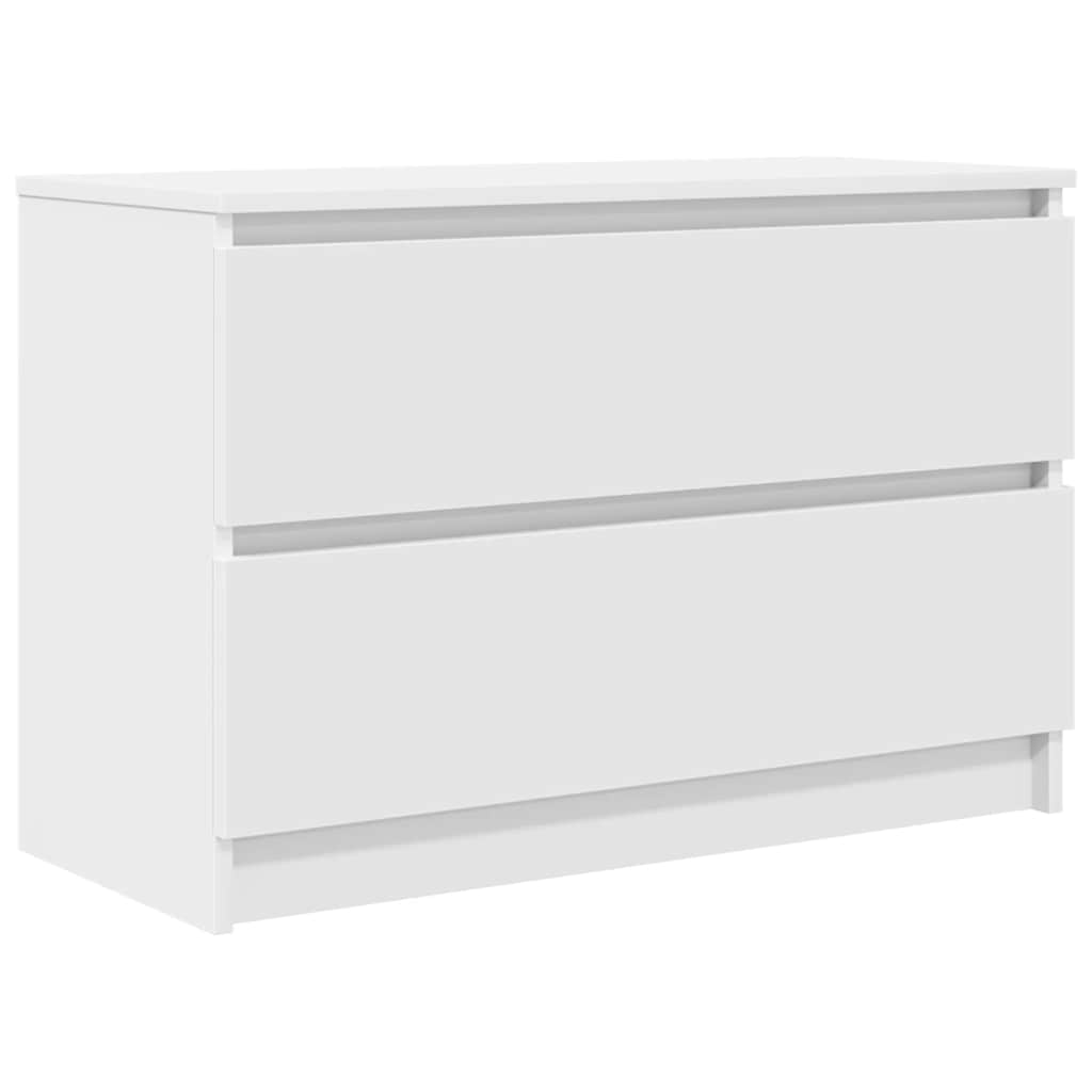 TV-Schrank Weiß 80x35x54 cm Holzwerkstoff