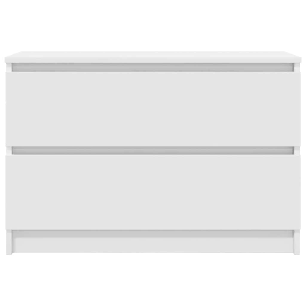 TV-Schrank Weiß 80x35x54 cm Holzwerkstoff