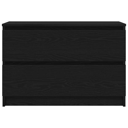 TV-Schrank Schwarz 80x35x54 cm Holzwerkstoff