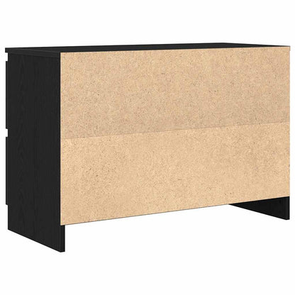 TV-Schrank Schwarz 80x35x54 cm Holzwerkstoff