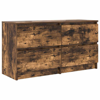 TV-Schrank Räuchereiche 100x35x54 cm Holzwerkstoff