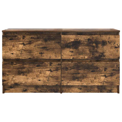 TV-Schrank Räuchereiche 100x35x54 cm Holzwerkstoff
