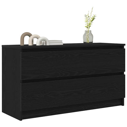 TV-Schrank Schwarz 100x35x54 cm Holzwerkstoff