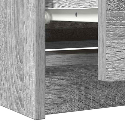 TV-Schrank Grau Sonoma 100x35x54 cm Holzwerkstoff