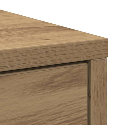 Sideboard mit Schubladen und Türen Artisan-Eiche 70,5x34x74,5cm