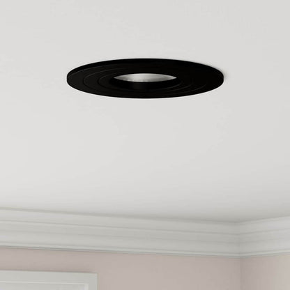 Spotlights mit Scheinwerfern 6 pcs Schwarz 9 x 9 x cm Aluminium