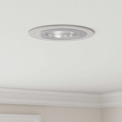 Spotlights mit Scheinwerfern 24 pcs Silber 9 x 9 x cm Aluminium