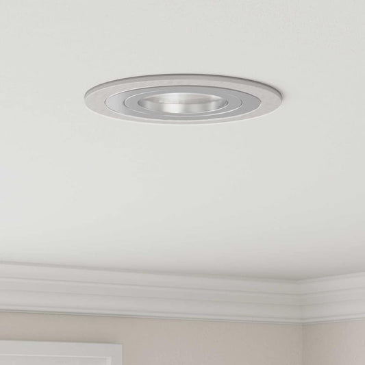 Spotlights mit Scheinwerfern 24 pcs Silber 9 x 9 x cm Aluminium