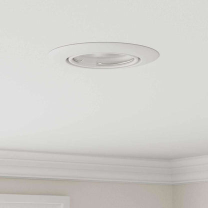 Spotlights mit Strahlern 24 pcs Weiß 9 x 9 cm Metall