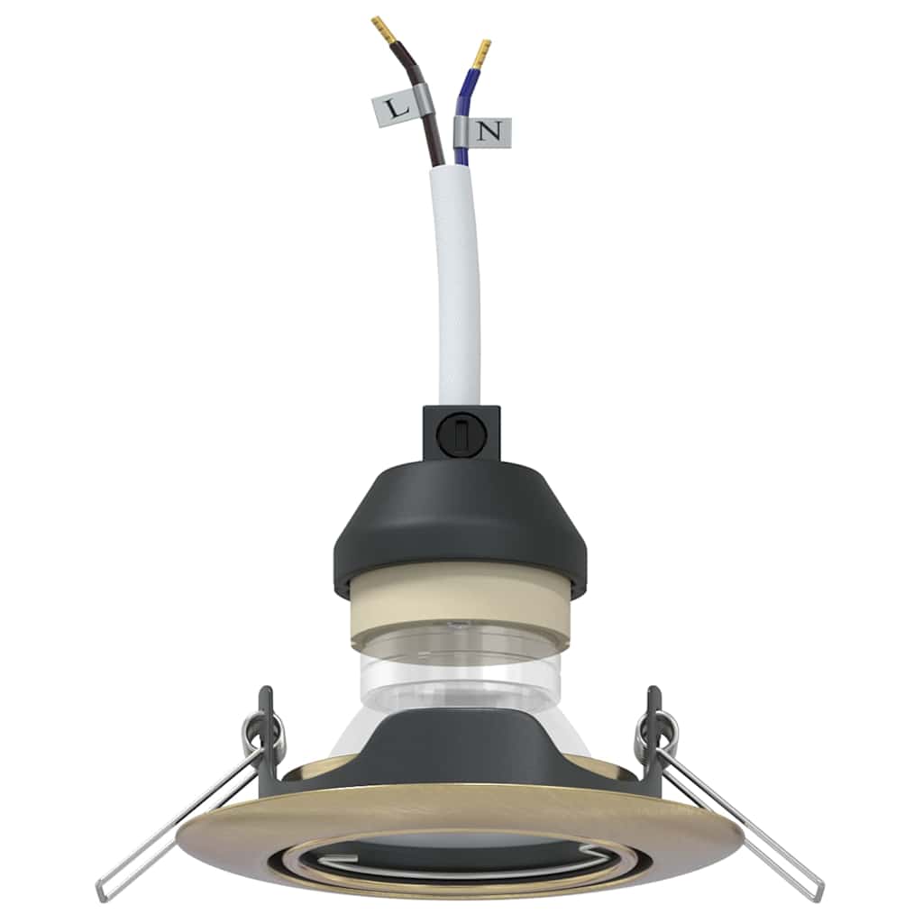 Spotlights mit Strahlern 24 pcs Messing 9 x 9 cm Metall