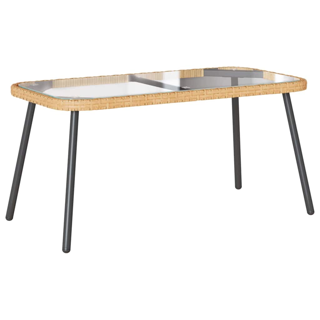 Couchtisch Braun und Schwarz 90 x 45 x 43 cm
