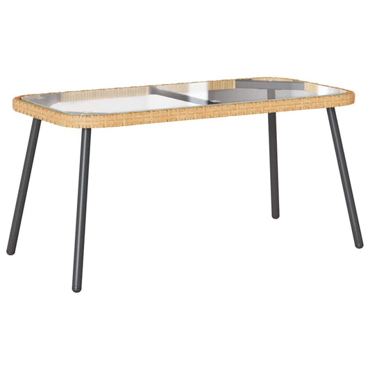 Couchtisch Braun und Schwarz 90 x 45 x 43 cm