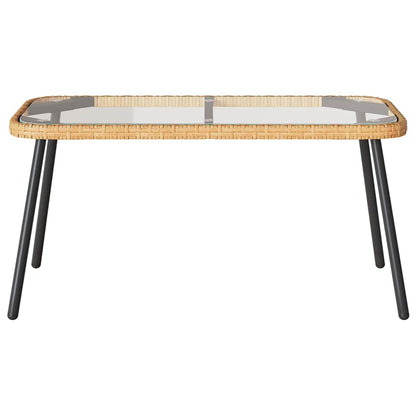Couchtisch Braun und Schwarz 90 x 45 x 43 cm