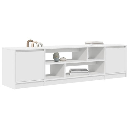 TV-Schrank Weiß 188,5x41x50 cm Holzwerkstoff
