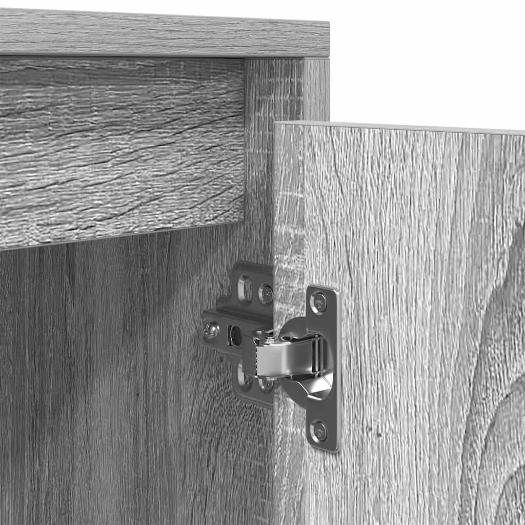 TV-Schrank Grau Sonoma 188,5x41x50 cm Holzwerkstoff