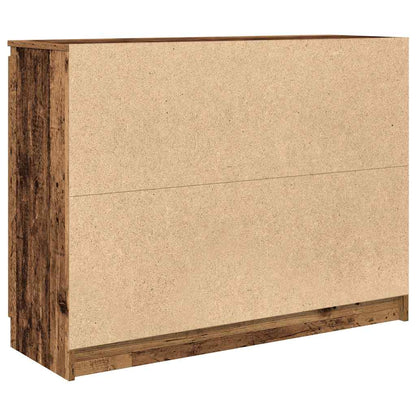 Sideboard mit Schubladen Altholz-Optik 100,5x35x76 cm