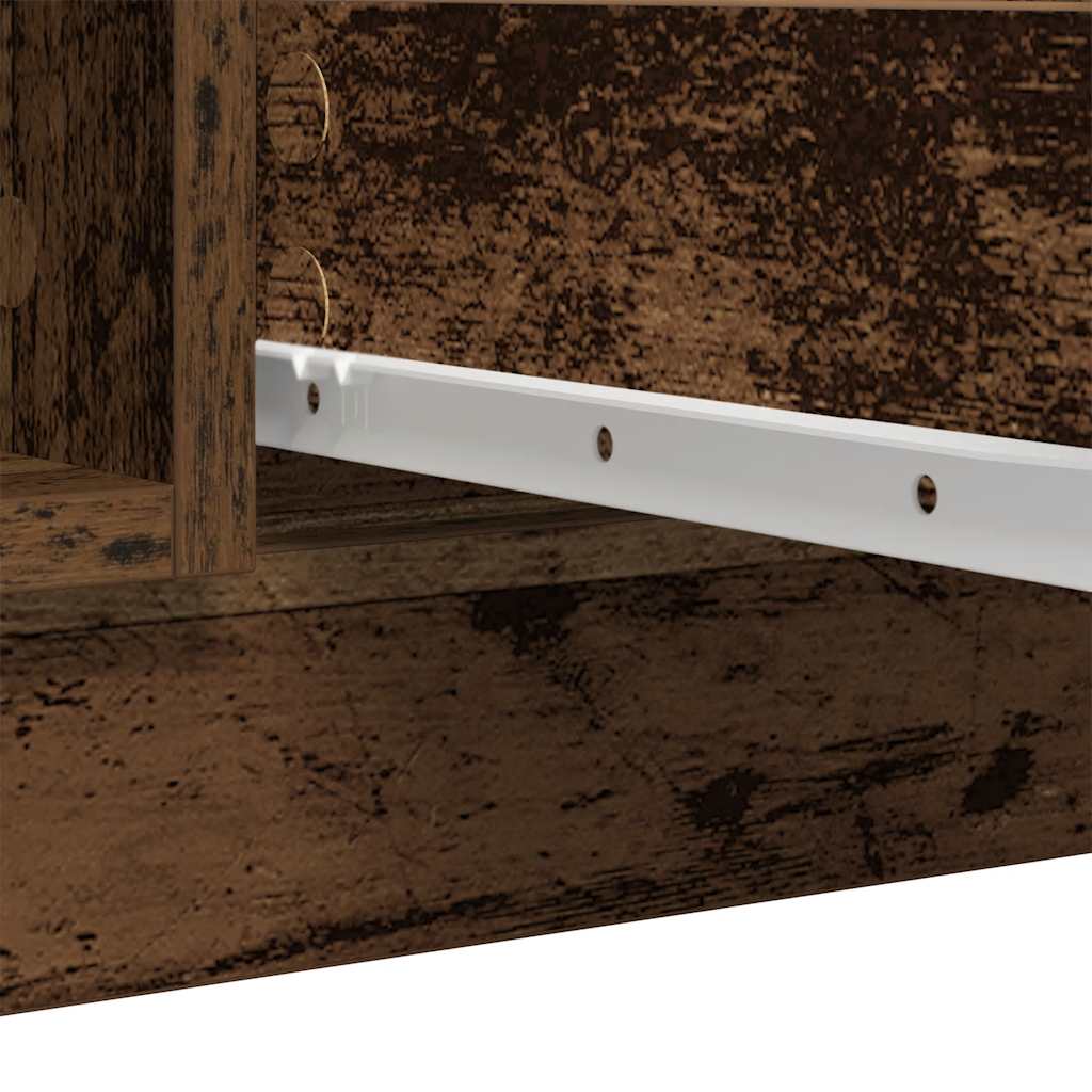 Sideboard mit Schubladen Altholz-Optik 100,5x35x76 cm