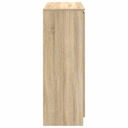 Sideboard mit Schubladen Sonoma-Eiche 100,5x35x98,5 cm