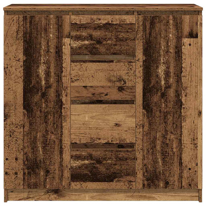 Sideboard mit Schubladen Altholz-Optik 100,5x35x98,5 cm