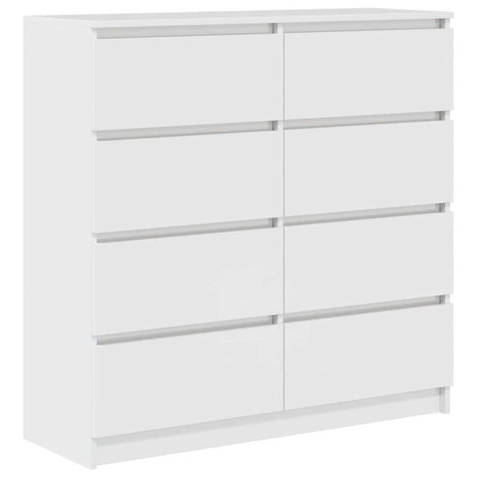 Sideboard Weiß 100x35x99 cm Holzwerkstoff