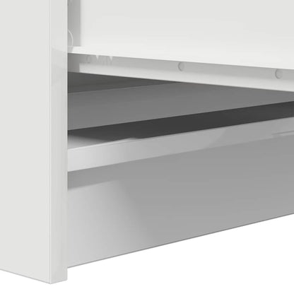 Sideboard Weiß 100x35x99 cm Holzwerkstoff