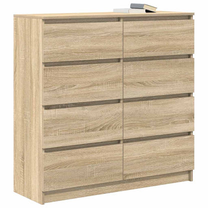 Sideboard Sonoma-Eiche 100x35x99 cm Holzwerkstoff