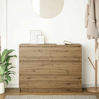 Sideboard Artisan-Eiche 100x35x76 cm Holzwerkstoff